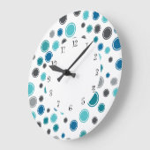 Designer Küchenuhren Große Wanduhr (Winkel)