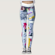 Designer Kunst im Retro-Stil abstrakte Vintage-Leg