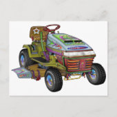 Designer Lawnmower Postkarte (Vorderseite)
