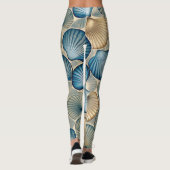 Designer-Leggings mit ausgefallenem Muster  Leggings (Rückseite)