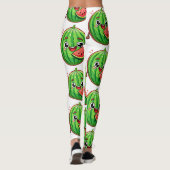 Designer-Leggings mit ausgefallenem Muster Leggings (Rückseite)