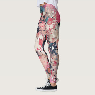 Designer-Leggings mit ausgefallenem Muster Leggings