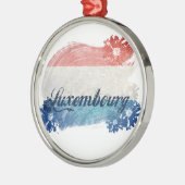 Designer Luxemburg Silbernes Ornament (Links)