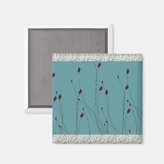 Designer Magnet (Vorderseite/Rückseite)