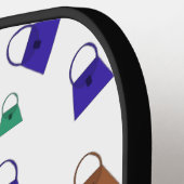 Designer Mini Purses Pickleball Paddle (Linke Seite)