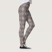 Designer Multi- Beige Diamond Leggings (Rechts)