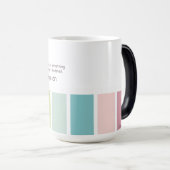 Designer. Nicht Magier Verwandlungstasse (VorderseiteRechts)