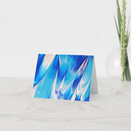 Designer Notecard Dankeskarte