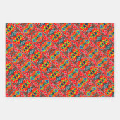 Designer-Packpapier Geschenkpapier Set (Vorderseite 3)