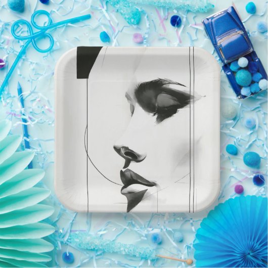 Designer Paper Plates Pappteller (Party)