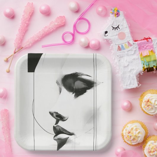 Designer Paper Plates Pappteller (Party)