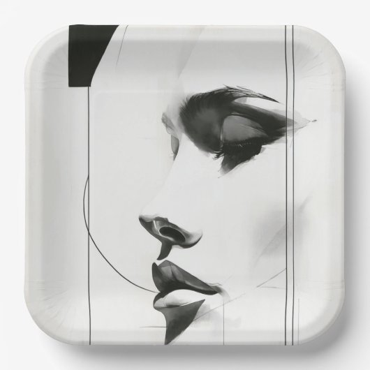 Designer Paper Plates Pappteller (Vorderseite)