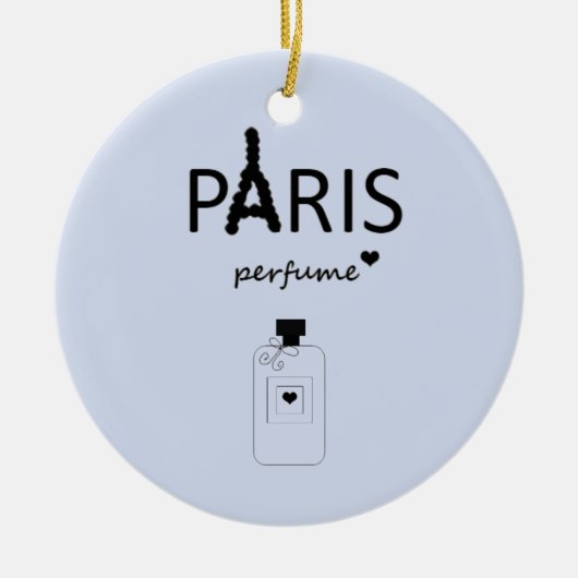 Designer Paris Fragrance Keramikornament (Vorne)