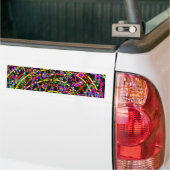 Designer-Party-Muster Autoaufkleber (Auf Lkw)