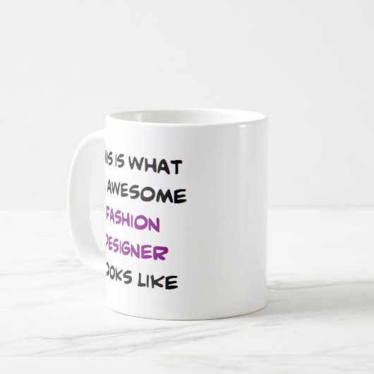 Designer, phantastisch kaffeetasse (Vorderseite Links)
