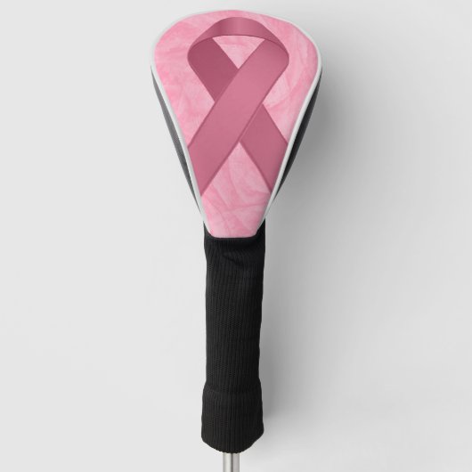 Designer Pink Ribbon Golf Head Cover Golf Headcover (Vorderseite)