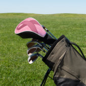 Designer Pink Ribbon Golf Head Cover Headcover (In SItu)