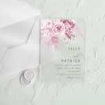 Designer Pink Roses Wedding Acryleinladungen<br><div class="desc">Designer Pink Roses Wedding Akryllische Einladungen Siehe Entsprechende Sammlung in Nest und Nest Store Vielen Dank</div>