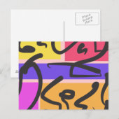 Designer-Postkarte Postkarte (Vorne/Hinten)
