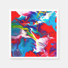 Designer Print Napkin Serviette