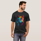Designer Professional Artist Wolf T-Shirt (Vorne ganz)