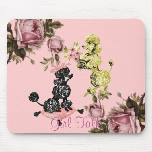 Designer Pudel-Mauspad Mousepad (Vorne)