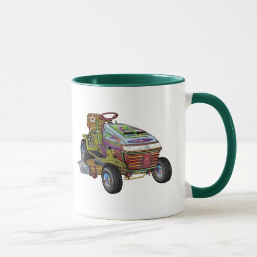 Designer-Rasenmäher Tasse (Rechts)