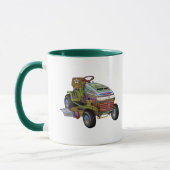 Designer-Rasenmäher Tasse (Links)