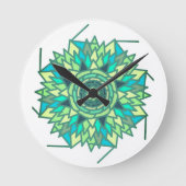 Designer Runde Wanduhr (Vorderseite)