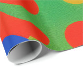 Designer-Schleifpapier Geschenkpapier (Rolleneckpunkt)