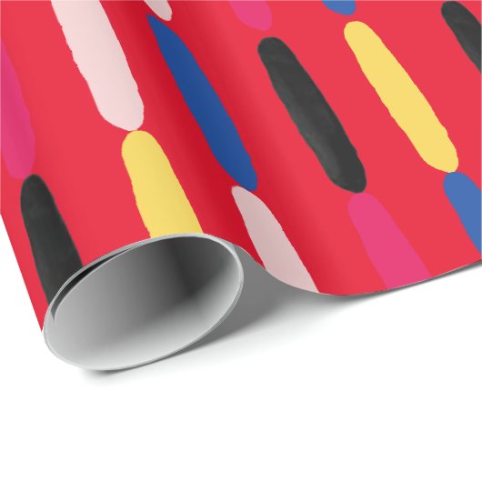 Designer-Schleifpapier Geschenkpapier (Rolleneckpunkt)