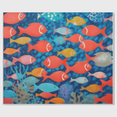 Designer-Schleifpapier Geschenkpapier (Flach)