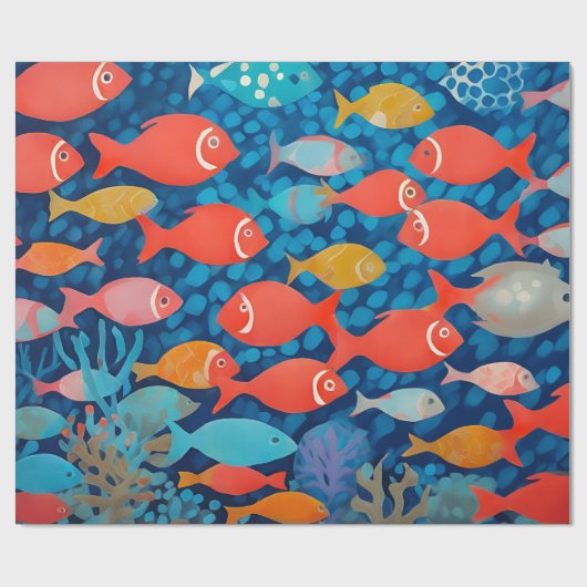 Designer-Schleifpapier Geschenkpapier (Flach)