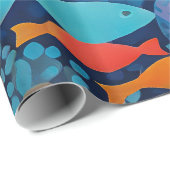 Designer-Schleifpapier Geschenkpapier (Rolleneckpunkt)