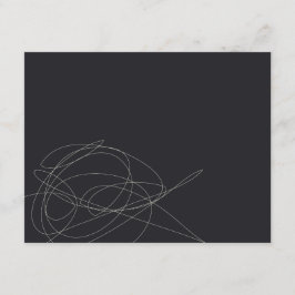 DESIGNER SCRIBBLE Nr. 2 Persönliche Schreibmaschin Mitteilungskarte