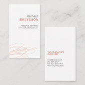 DESIGNER SCRIBBLE Nr. 3 Visitenkarte (Vorne/Hinten)