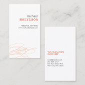 DESIGNER SCRIBBLE Nr. 3 Visitenkarte (Vorne/Hinten)