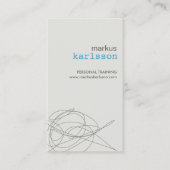 DESIGNER SCRIBBLE Nr. 4 Visitenkarte (Vorderseite)