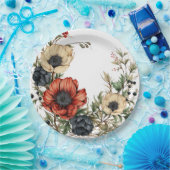 Designer Series Florals Papierplatte Pappteller (Party)