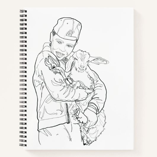 Designer Sketch Book Notizblock (Vorderseite)