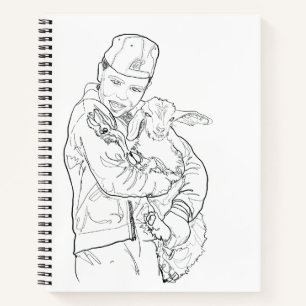 Designer Skizzenbuch Notizblock