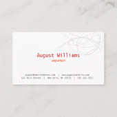 DESIGNER-SKRIBBLE-Visitenkarte Visitenkarte (Vorderseite)