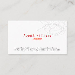 DESIGNER-SKRIBBLE-Visitenkarte Visitenkarte