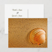 Designer speichert die Datumskarte Ankündigungspostkarte (Vorne/Hinten)