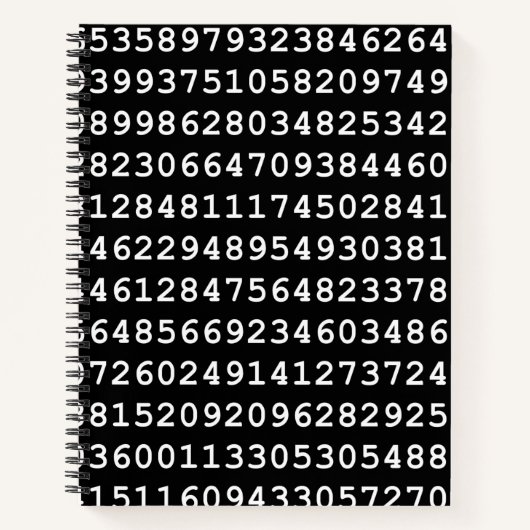 Designer Spiral Notizblock (Vorderseite)