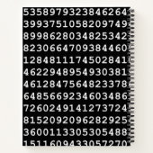 Designer Spiral Notizblock (Rückseite)