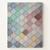 Designer Spiral Tile Notebook Notizblock (Rückseite)