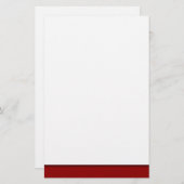 Designer Stationery Briefpapier (Vorne/Hinten)