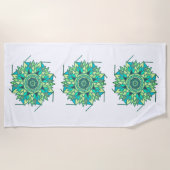 Designer Strandtuch (Vorderseite)