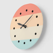 Designer Streifen Muster Küchenmauer-Decke Uhren (Winkel)